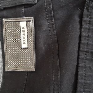 Rosner Audrey 1,  high rise black jeans